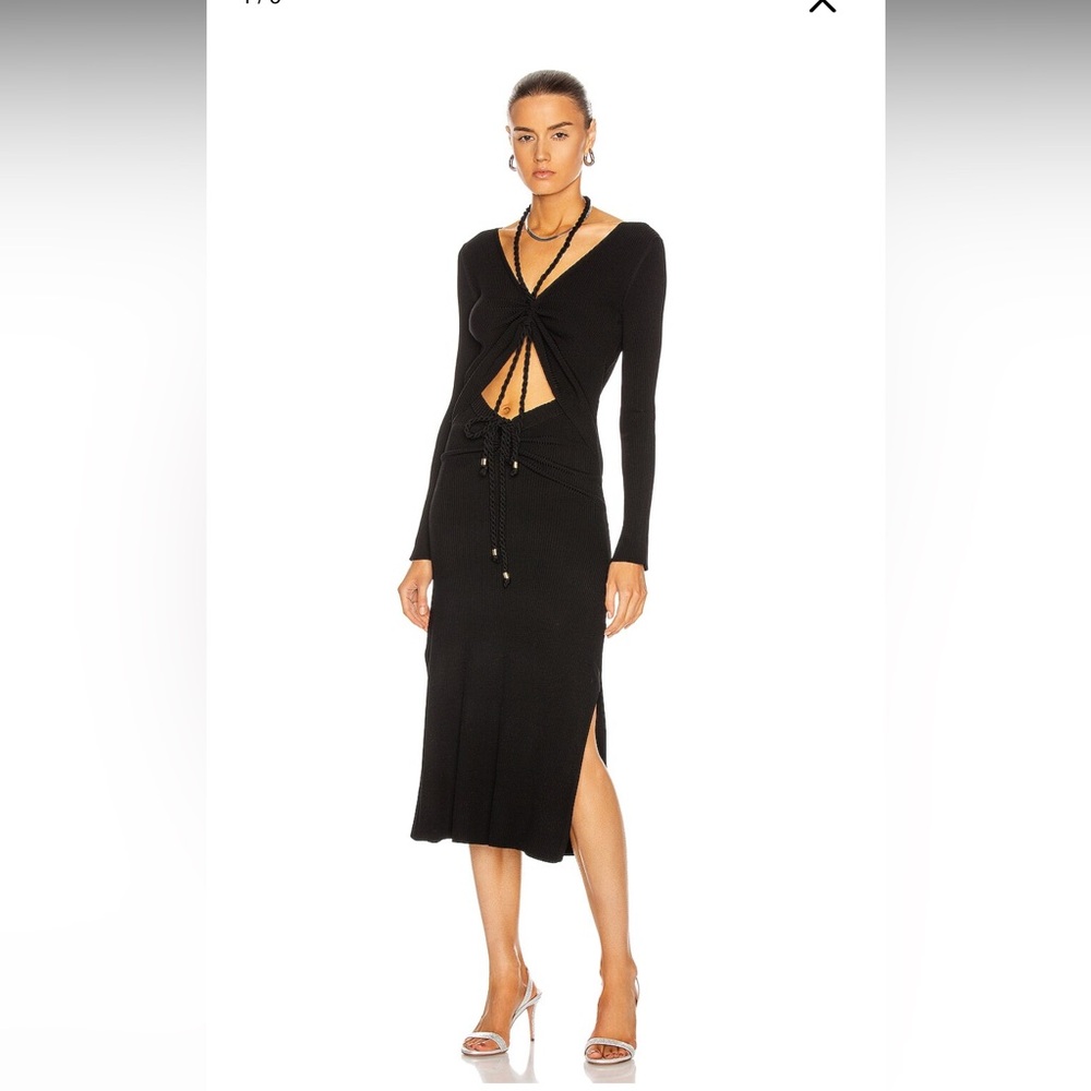NICHOLAS Luisa Dress in Black Size Small